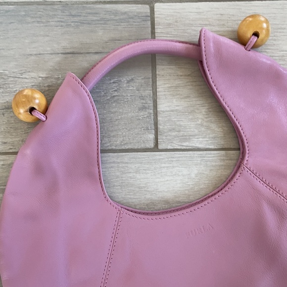 Furla violet handbag - Picture 7 of 8